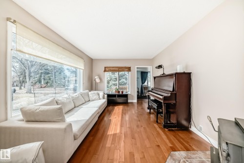 12015 104 Street, Edmonton, AB - Indoor Photo Showing Living Room