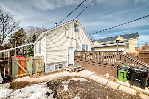 12015 104 Street, Edmonton, AB - Outdoor With Deck Patio Veranda With Exterior