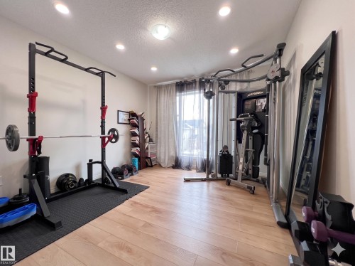 2763 Collins Crescent, Edmonton, AB - Indoor Photo Showing Gym Room