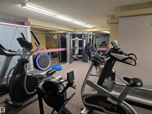 1201 10135 Saskatchewan Drive, Edmonton, AB - Indoor Photo Showing Gym Room