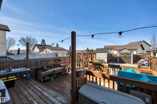 419 Hemingway Road, Edmonton, AB - Outdoor With Deck Patio Veranda With Exterior