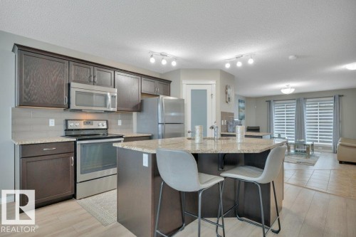 1167 Mcconachie Boulevard, Edmonton, AB - Indoor Photo Showing Kitchen With Upgraded Kitchen