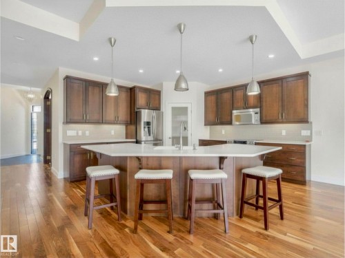 24 18343 Lessard Road, Edmonton, AB - Indoor Photo Showing Kitchen With Upgraded Kitchen