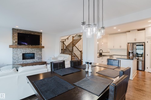 17539 61 Street, Edmonton, AB - Indoor With Fireplace