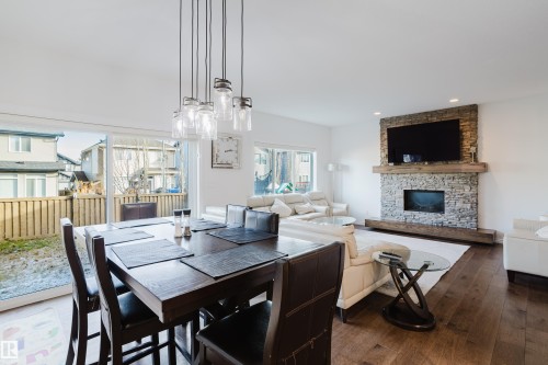 17539 61 Street, Edmonton, AB - Indoor With Fireplace