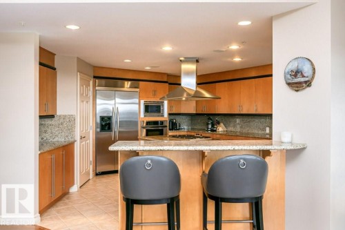 504 10108 125 Street, Edmonton, AB - Indoor Photo Showing Kitchen