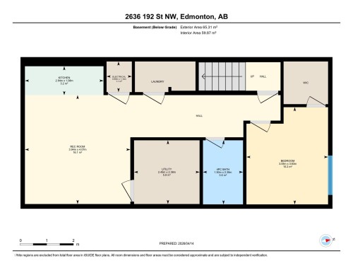 Floor plan - 2636 192 Street, Edmonton, AB - Other