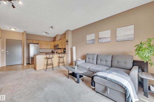 211 226 Macewan Road, Edmonton, AB - Indoor Photo Showing Living Room