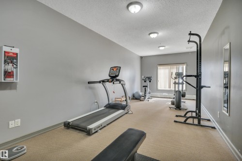 211 226 Macewan Road, Edmonton, AB - Indoor Photo Showing Gym Room