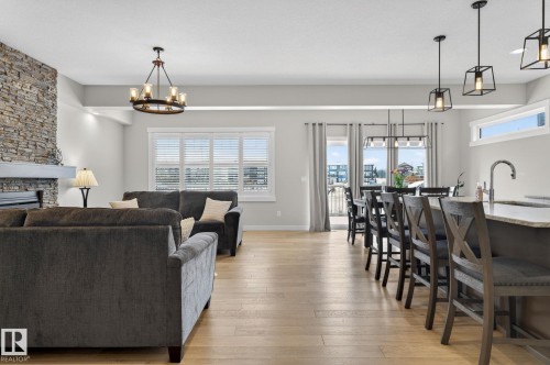 2728 202 Street, Edmonton, AB - Indoor With Fireplace