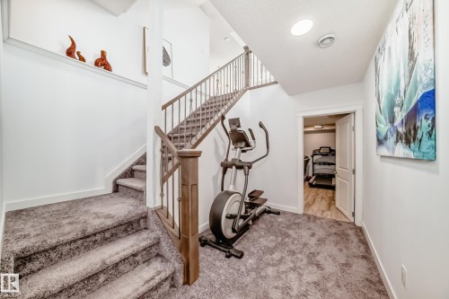 922 173A Street, Edmonton, AB - Indoor Photo Showing Gym Room