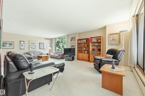 4C 10050 118 Street, Edmonton, AB - Indoor Photo Showing Living Room
