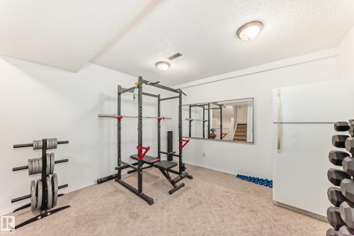 5 Dillon Place, St. Albert, AB - Indoor Photo Showing Gym Room
