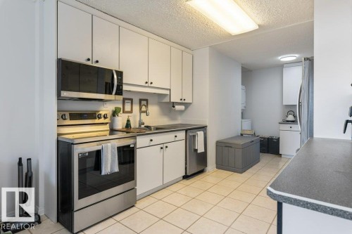 1403 9808 103 Street, Edmonton, AB - Indoor Photo Showing Kitchen
