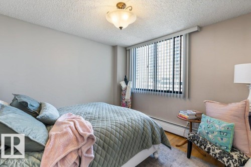 1403 9808 103 Street, Edmonton, AB - Indoor Photo Showing Bedroom