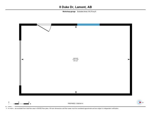 Floor plan - 8 Duke Drive, Lamont, AB - Other