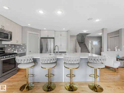 2354 Taylor Close, Edmonton, AB - Indoor Photo Showing Kitchen With Upgraded Kitchen