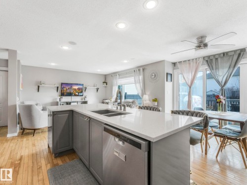 2354 Taylor Close, Edmonton, AB - Indoor Photo Showing Kitchen With Double Sink