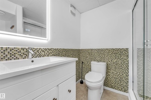 18403 55 Avenue, Edmonton, AB - Indoor Photo Showing Bathroom