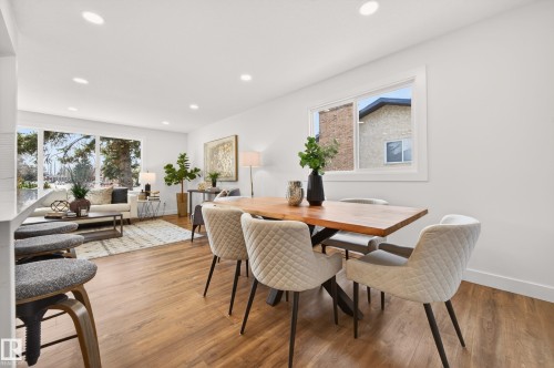 18312 91 Avenue, Edmonton, AB - Indoor Photo Showing Dining Room