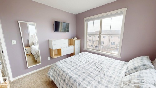 105 603 Watt Boulevard, Edmonton, AB - Indoor Photo Showing Bedroom