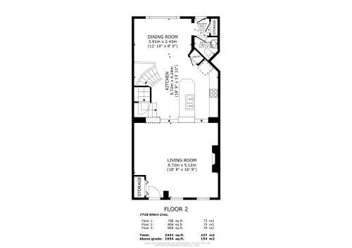 Floor plan - 7718 Eifert Crescent, Edmonton, AB - Other