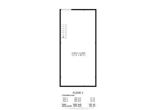 Floor plan - 7718 Eifert Crescent, Edmonton, AB - Other