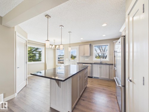 32 2121 Haddow Drive, Edmonton, AB - Indoor Photo Showing Kitchen With Upgraded Kitchen