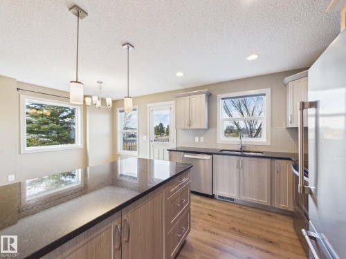 32 2121 Haddow Drive, Edmonton, AB - Indoor Photo Showing Kitchen With Upgraded Kitchen