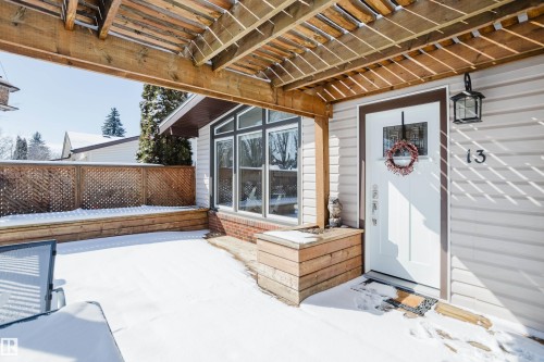 13 Sorrel Crescent, St. Albert, AB - Outdoor With Deck Patio Veranda With Exterior