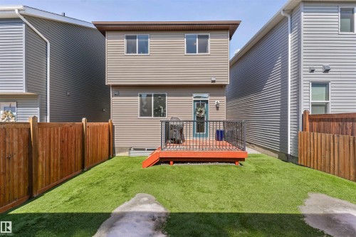 1227 Chappelle Boulevard, Edmonton, AB - Outdoor With Deck Patio Veranda With Exterior