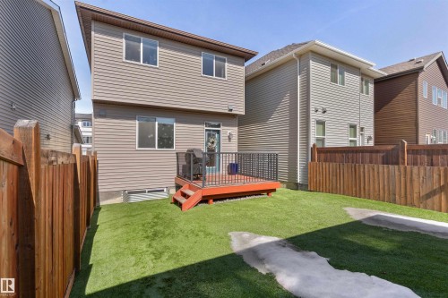 1227 Chappelle Boulevard, Edmonton, AB - Outdoor With Deck Patio Veranda With Exterior