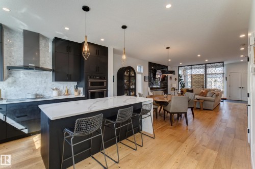 14717 92 Avenue, Edmonton, AB - Indoor Photo Showing Kitchen With Upgraded Kitchen