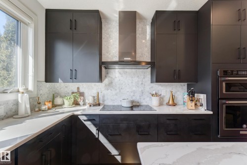 14717 92 Avenue, Edmonton, AB - Indoor Photo Showing Kitchen With Upgraded Kitchen