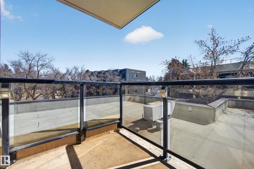 208 10149 Saskatchewan Drive, Edmonton, AB - Outdoor With Balcony With Exterior