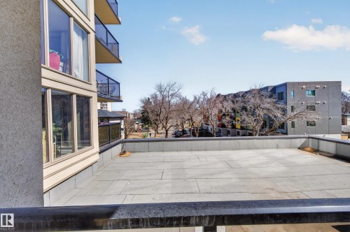 208 10149 Saskatchewan Drive, Edmonton, AB - Outdoor With Balcony With Exterior