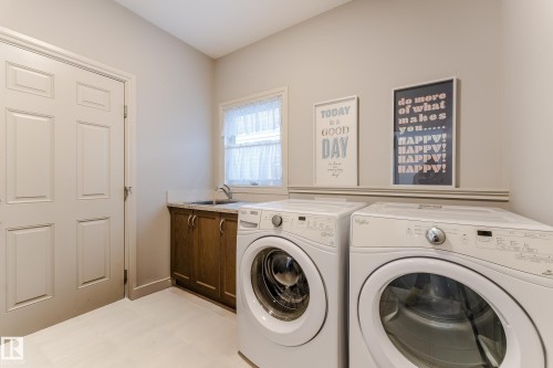 15907 18 Avenue, Edmonton, AB - Indoor Photo Showing Laundry Room