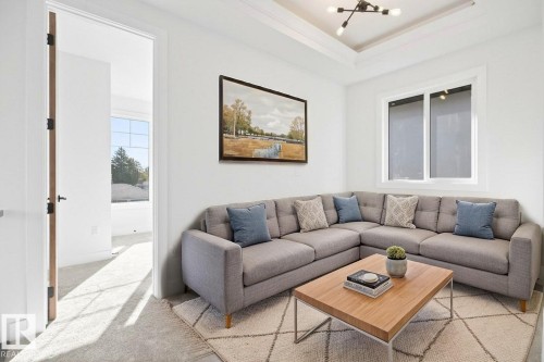 8506 148 Street Nw, Edmonton, AB - Indoor Photo Showing Living Room