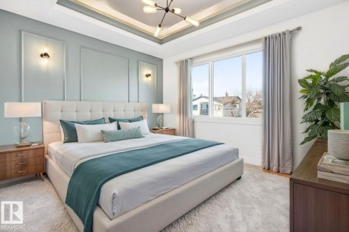 8506 148 Street Nw, Edmonton, AB - Indoor Photo Showing Bedroom