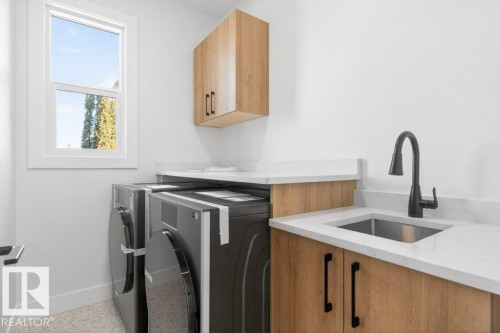 8506 148 Street Nw, Edmonton, AB - Indoor Photo Showing Laundry Room