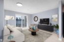 405 10535 122 Street, Edmonton, AB  - Indoor Photo Showing Living Room 