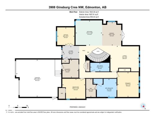 Floor plan - 3908 Ginsburg Crescent, Edmonton, AB - Other