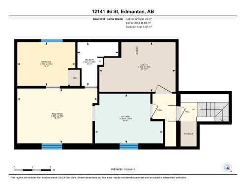 Floor plan - 12141 96 Street, Edmonton, AB - Other