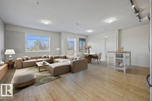 305 9523 160 Avenue, Edmonton, AB - Indoor Photo Showing Living Room