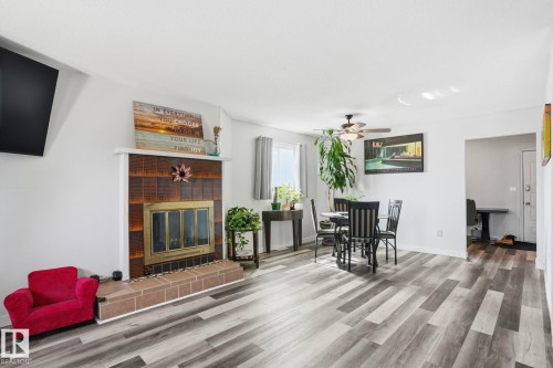 12340 St Albert Trail, Edmonton, AB - Indoor With Fireplace