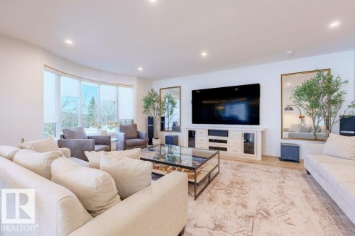 1144 119 Street, Edmonton, AB - Indoor Photo Showing Living Room