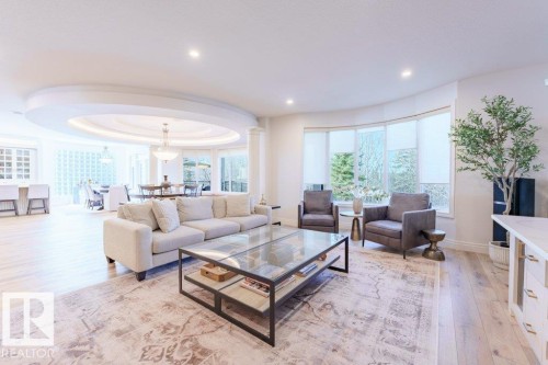 1144 119 Street, Edmonton, AB - Indoor Photo Showing Living Room