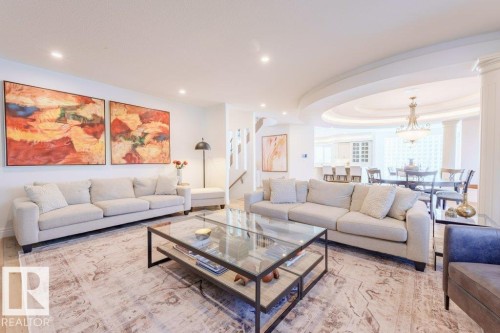 1144 119 Street, Edmonton, AB - Indoor Photo Showing Living Room