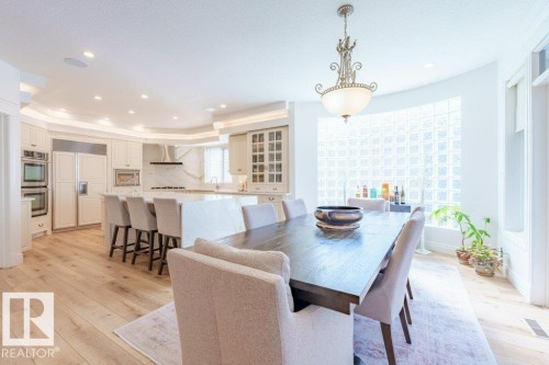 1144 119 Street, Edmonton, AB - Indoor Photo Showing Dining Room