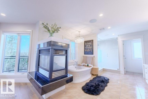 1144 119 Street, Edmonton, AB - Indoor With Fireplace